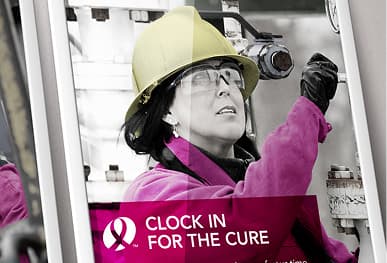 Clock in for the cure