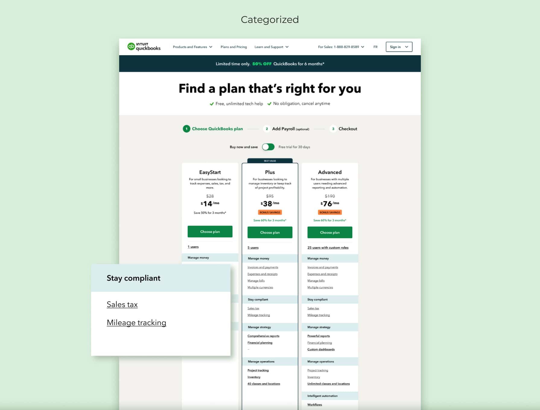 Pricing experiment — plan variance explorations
