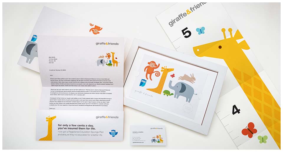 giraffe & friends Welcome Kit
