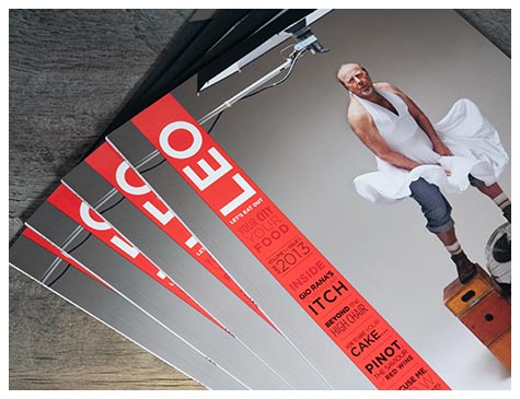 LEO Magazine Covers