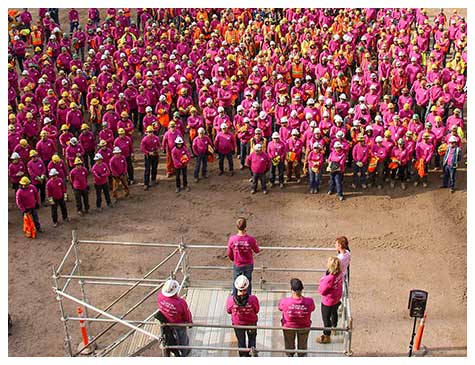 Clock In For The Cure Event